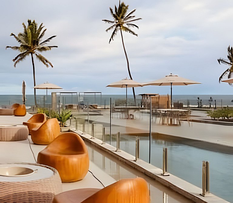 Cais Rooftop Pé na Areia | 2 Quartos by Manta