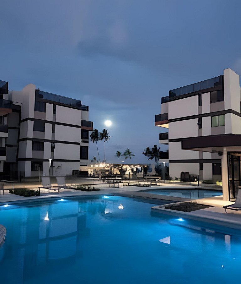 Cais - Exclusivo Rooftop | 2 qtos by Manta