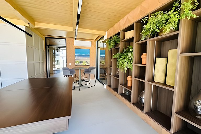 Cais Rooftop Pé na Areia | 2 Quartos by Manta