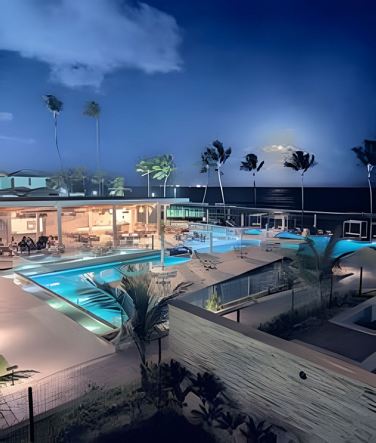 Cais Eco - pool front