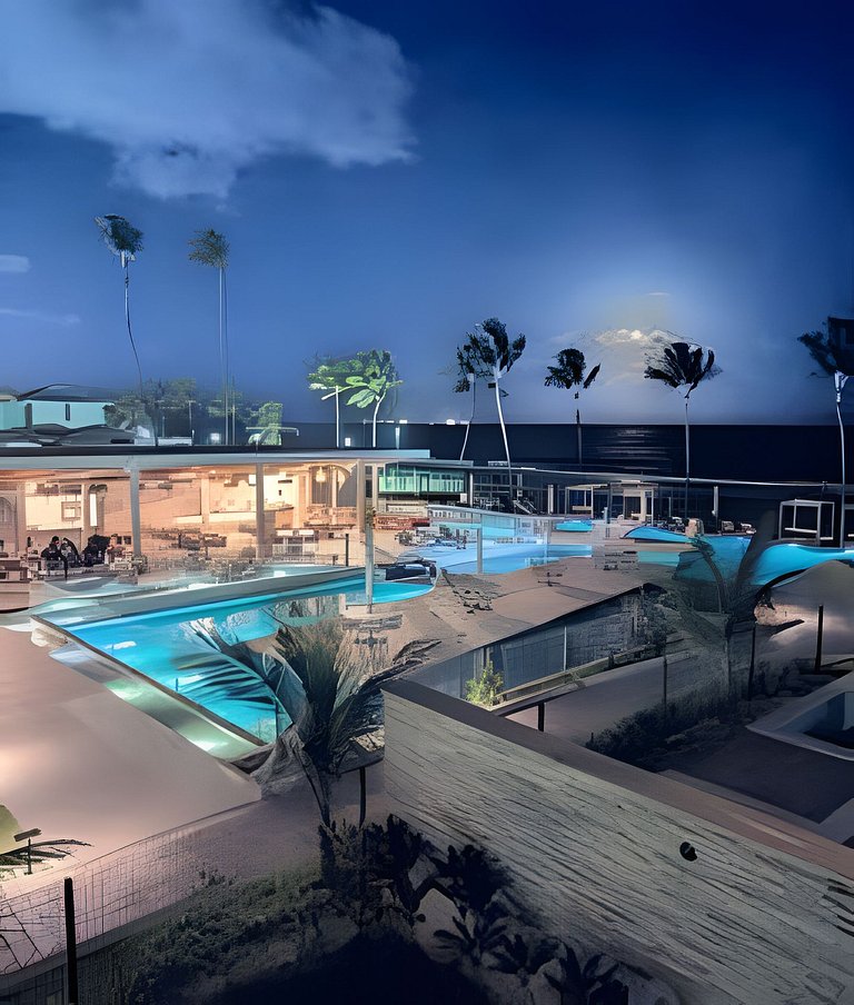 Cais Eco - pool front