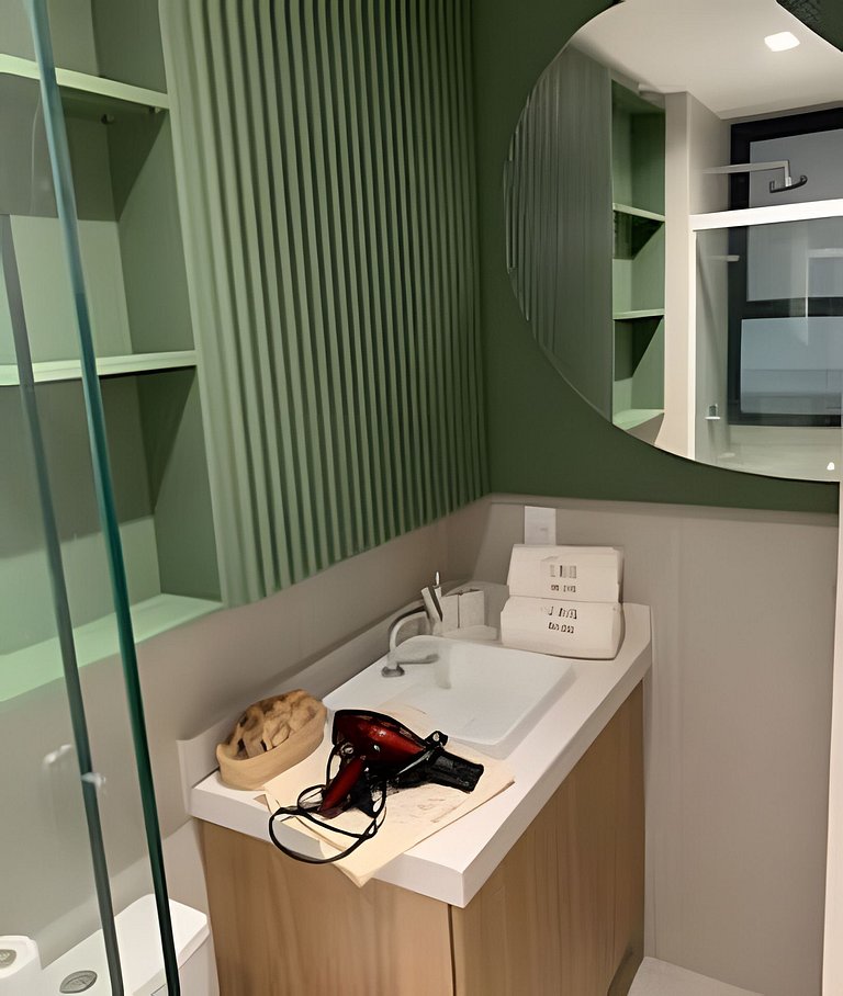 Cais - Exclusivo Frente Piscina | 1 qto by Manta