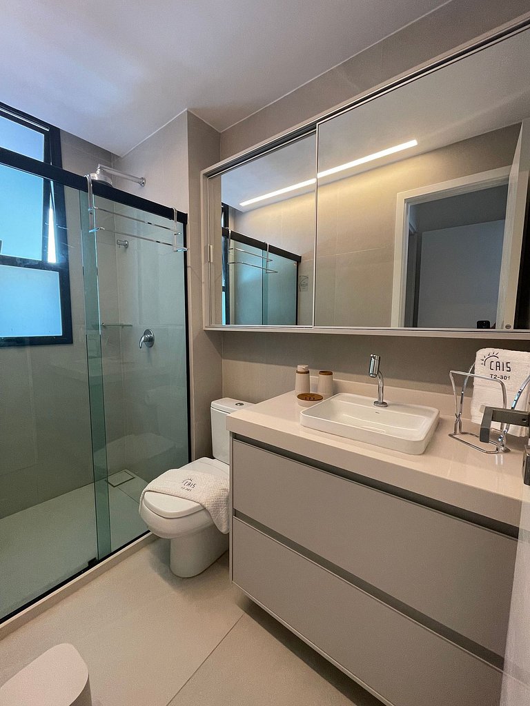 Cais - Exclusivo Rooftop | 2 qtos by Manta