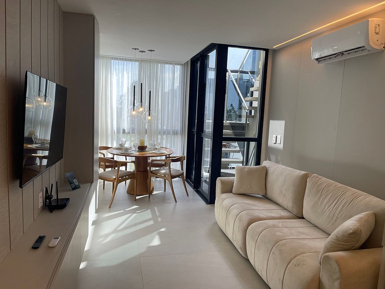 Cais - Exclusivo Rooftop | 2 qtos by Manta