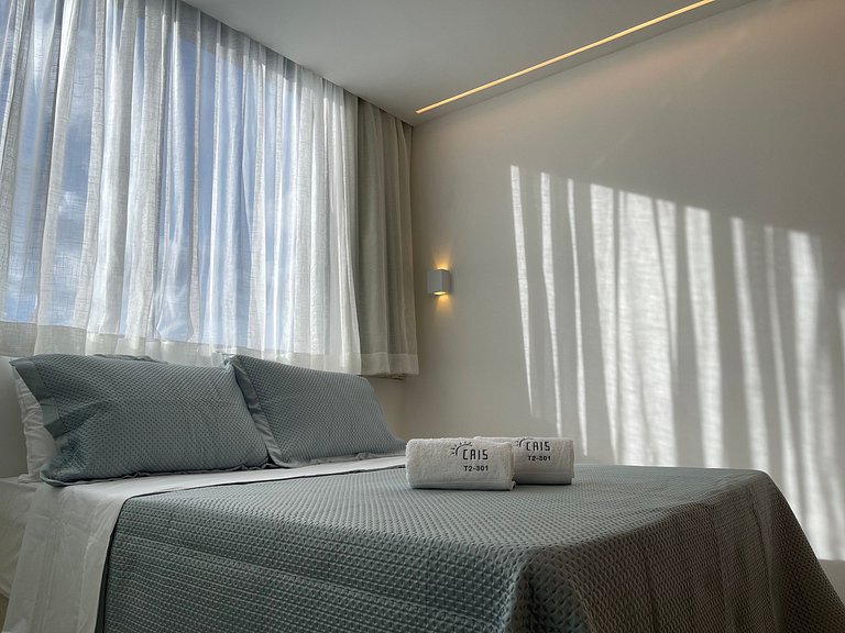 Cais - Exclusivo Rooftop | 2 qtos by Manta