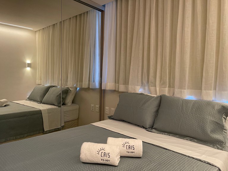 Cais - Exclusivo Rooftop | 2 qtos by Manta