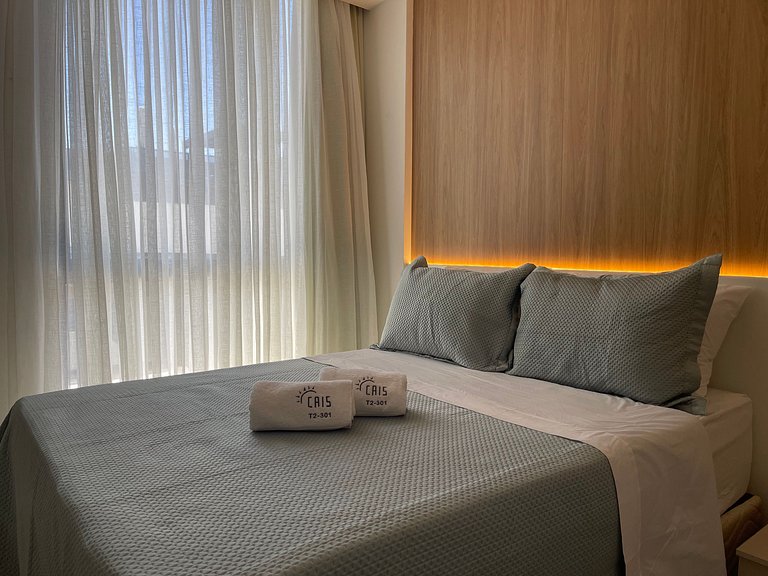 Cais - Exclusivo Rooftop | 2 qtos by Manta