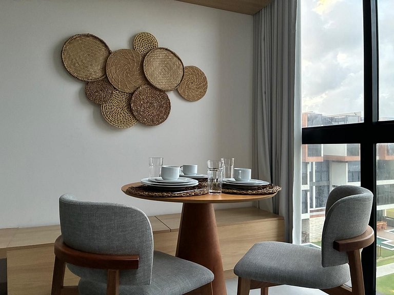 Cais Rooftop Pé na Areia | 2 Quartos by Manta