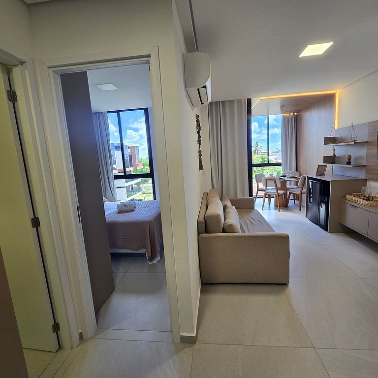 Cais- Vista mar em todos ambientes|1 qto, by Manta