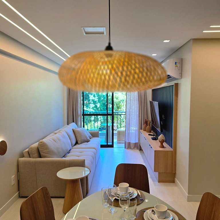 Eco Life MuroAlto| Apt.Cavalo-Marinho 3Q| By Manta